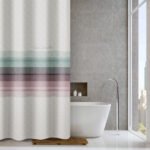 Κουρτίνα Μπάνιου 240×185 Αδιάβροχη Guy Laroche Fuzzy Iris