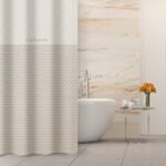 Κουρτίνα Μπάνιου 180×185 Αδιάβροχη Guy Laroche Tokyo Perla