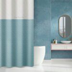Κουρτίνα Μπάνιου 240×185 Αδιάβροχη Guy Laroche Tokyo Aqua