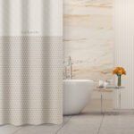 Κουρτίνα Μπάνιου 240×185 Αδιάβροχη Guy Laroche Tokyo Perla