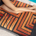 Πετσέτα Θαλάσσης 100×175 Guy Laroche Velour Printed 2404 03