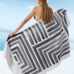 Πετσέτα Θαλάσσης 100×175 Guy Laroche Velour Printed 2404 01