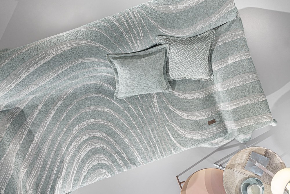 1133030124025 Ριχτάρι Πολυθρόνας 180×150 Guy Laroche Degas Mint - Image 1