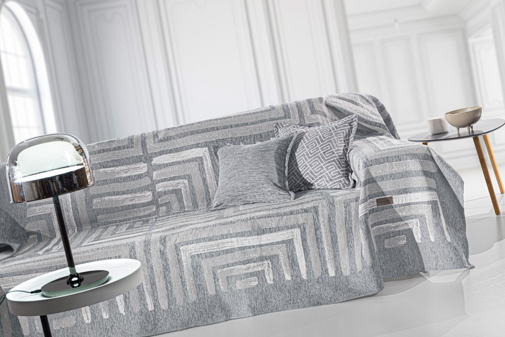 1133030124029 Ριχτάρι Πολυθρόνας 180×150 Guy Laroche Dali Silver - Image 1