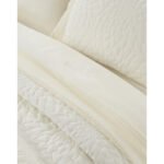 Σετ κουβερλί υπέρδιπλο Muse Art 12506 230x250 Εκρού   Beauty Home - Image 3