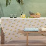 Αλέκιαστο Τραπεζομάντηλο 140×140 Nef Nef Delicious Ecru-Lime