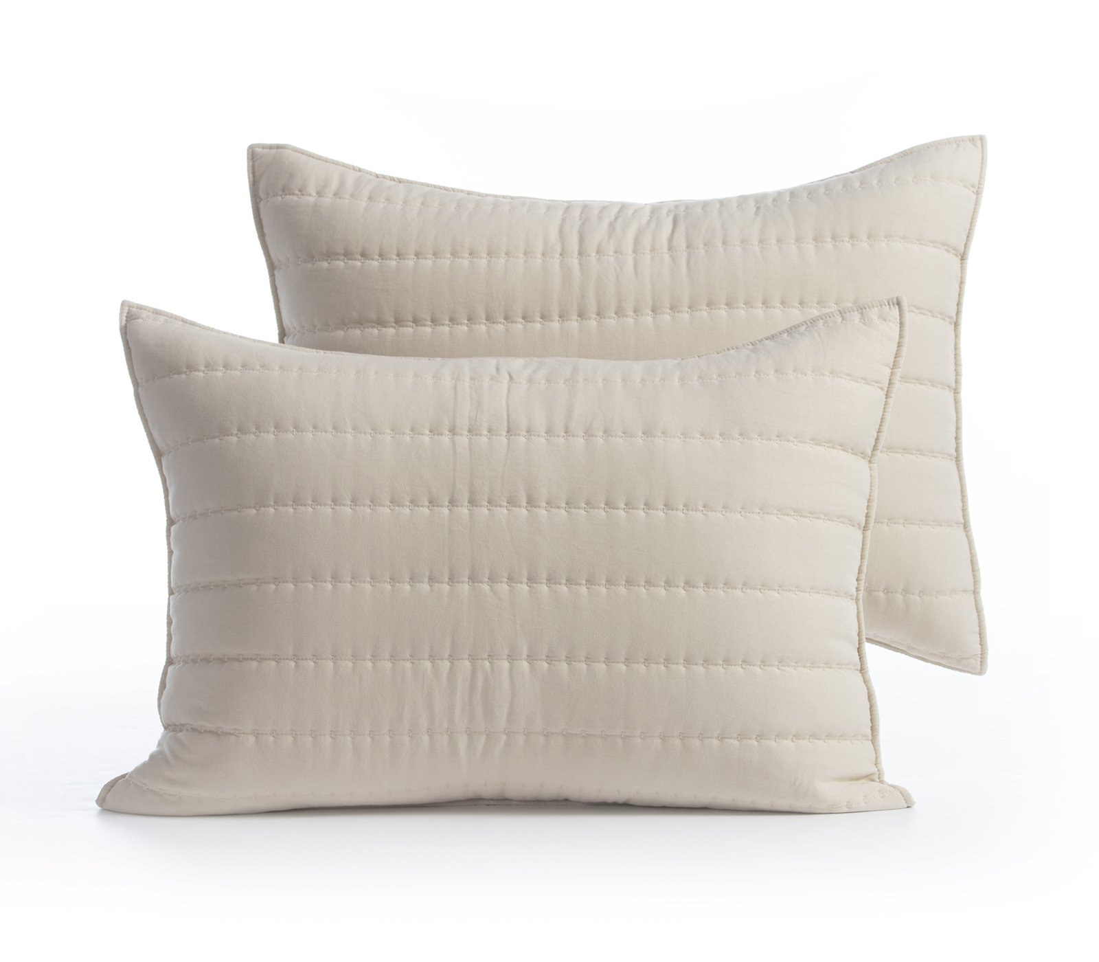 5205495584461 Ζεύγος Μαξιλαροθήκες 52×72 Nef Nef Colorfull Beige - Image 1