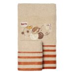 Σετ πετσέτες Art 5425 Σετ 2τμχ Μπεζ   Beauty Home