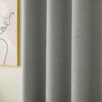 Κουρτίνα Full Blackout σκίασης με 8 κρίκους Total Art 8446 140x270 Γκρι   Beauty Home - Image 5