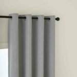 Κουρτίνα Full Blackout σκίασης με 8 κρίκους Total Art 8446 140x270 Γκρι   Beauty Home - Image 7