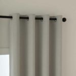 Κουρτίνα Full Blackout σκίασης με 8 κρίκους Total Art 8446 140x270 Εκρού   Beauty Home - Image 4