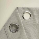 Κουρτίνα Full Blackout σκίασης με 8 κρίκους Total Art 8446 140x270 Άμμου   Beauty Home - Image 11