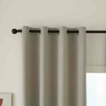 Κουρτίνα Full Blackout σκίασης με 8 κρίκους Total Art 8446 140x270 Άμμου   Beauty Home - Image 5