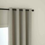 Κουρτίνα Full Blackout σκίασης με 8 κρίκους Total Art 8446 140x270 Άμμου   Beauty Home - Image 6
