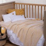 Κουβέρτα Πικέ Αγκαλιάς 80×110 Nef Nef Bee Honey - Image 2