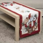 Xριστουγεννιάτικη Τραβέρσα 44X140 Cotone Scarlet