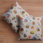 Πασχαλινή Μαξιλαροθήκη 45x45 Cotone | Rabbit 1