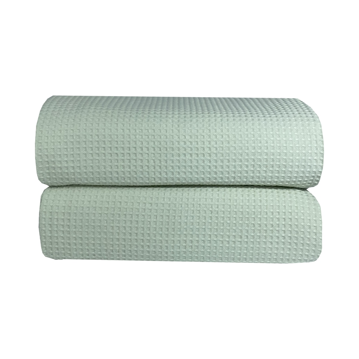 Λαχανι-νεο-σκουρο Κουβέρτα Πικέ Υπερ/πλη Waffle 230χ245 Oil Astron Italy - Image 1