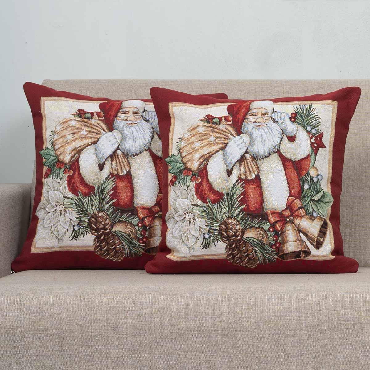 Μαξιλάρι-Scarlet Χριστουγεννιάτικη Μαξιλαροθήκη 45Χ45 Cotone | Scarlet - Image 1