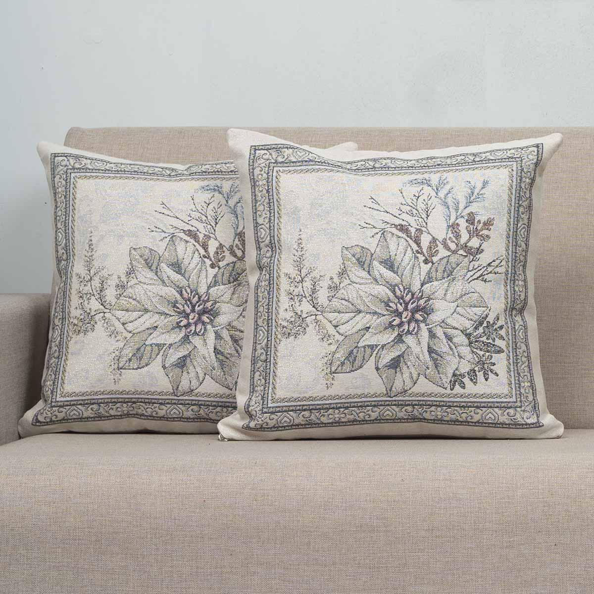 Μαξιλάρι-Silver-b Χριστουγεννιάτικη Μαξιλαροθήκη 45Χ45 Cotone | Silver b - Image 1