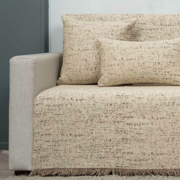 Ριχτάρι τετραθέσιου (175X340) Cotone Betty Μπεζ