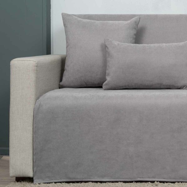 Ριχτάρι πολυθρόνας (180X170) Cotone Cozy Γκρι