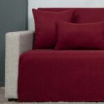 Ριχτάρι τετραθέσιου (180X340) Cotone Cozy Μπορντώ