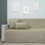 Ριχτάρι τριθέσιου (175X300) Cotone Iris Γκρι Μπεζ - Image 3