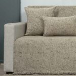 Ριχτάρι διθέσιου (175X240) Cotone Iris Γκρι Μπεζ