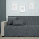 Ριχτάρι τριθέσιου (175X300) Cotone Iris Γκρι πετρόλ - Image 3