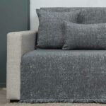 Ριχτάρι τετραθέσιου (175X340) Cotone Navarro Γκρι πετρόλ