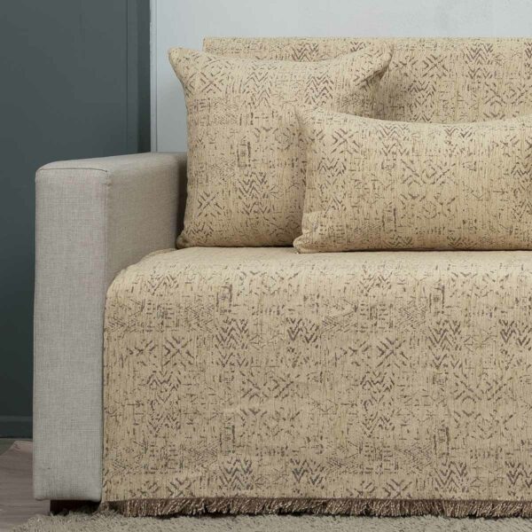 Ριχτάρι τετραθέσιου (175X340) Cotone Navarro Μπεζ