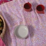 Τραπεζομάντηλο 140×180 Nef Nef Roman Fuchsia - Image 2