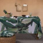 Τραπεζομάντηλο 140×180 Nef Nef Tropicana Green