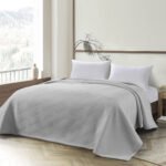 Κουβέρτα μονή Point ζακάρ Art 11175 170x270 Γκρι   Beauty Home - Image 2