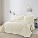 Σετ Κουβερλί υπέρδιπλο Aidna Art 12310 230x250 Εκρού   Beauty Home - Image 2