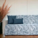 Ριχτάρι Διθέσιου 170x240 Cotone | Mola Μπλε πετρόλ