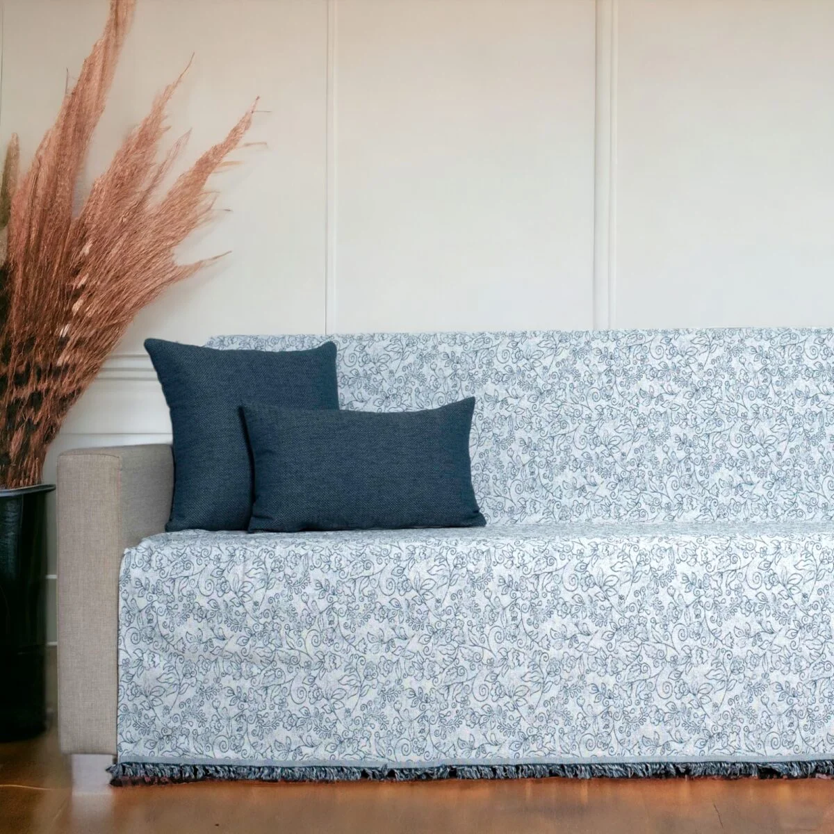 436170 Ριχτάρι Πολυθρόνας 170x170 Cotone | Iza Μπλε πετρόλ - Image 1