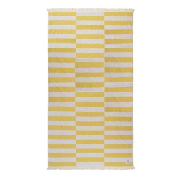 Πετσέτα Θαλάσσης 90×170 Nef Nef Groovy Lime-Yellow