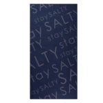 Πετσέτα Θαλάσσης 75x150 Nef Nef Stay Salty Blue-Black MicroFiber