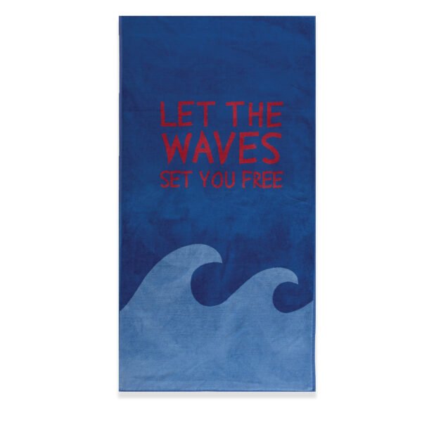 Πετσέτα Θαλάσσης 80×160 Nef Nef Set You Free Blue