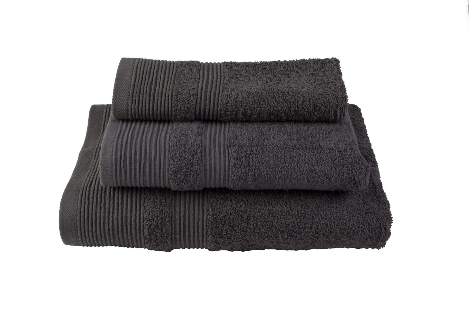 906 Πετσέτα Προσώπου 50×90 Dark Grey Astron Italy - Image 1