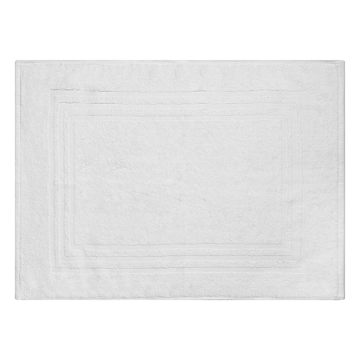 E3060_white Ταπέτο μπάνιου Choice 50x70 Λευκό Beauty Home - Image 1