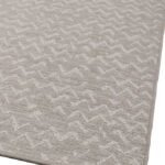 Ψάθινο χαλί Jersey 183/515 Ανοιχτό Μπέζ Vintage Zik Zak με το μέτρο - Colore Colori