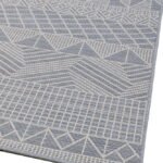 Ψάθινο χαλί Jersey 765/514 Ανοιχτό Πετρόλ Γεωμετρικά Σχέδια - 2,00x2,50 Colore Colori