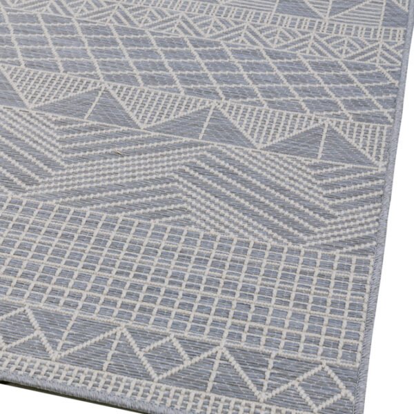 Ψάθινο χαλί Jersey 765/514 Ανοιχτό Πετρόλ Γεωμετρικά Σχέδια - 2,00x2,50 Colore Colori