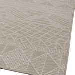 Ψάθινο χαλί Jersey 765/515 Ανοιχτό Μπεζ Γεωμετρικά Σχέδια με το μέτρο - Colore Colori