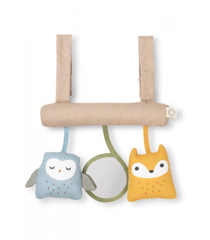 memo-100- Κρεμαστό παιχνιδι MEMO από 100% οργανικό βαμβάκι - Image 1