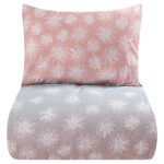 Σετ σεντόνια υπέρδιπλα με λάστιχο Bali Art 12082 165x200+30 Σομόν,Σιελ   Beauty Home - Image 3