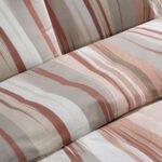 Σετ σεντόνια υπέρδιπλα Lily Art 12086 230x260 Μπεζ,Κεραμιδί   Beauty Home - Image 2